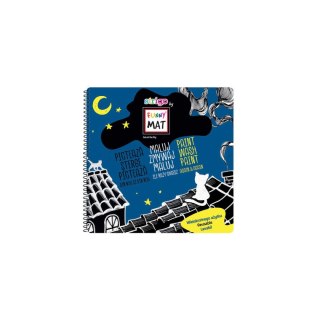 Podkład na biurko FUNNY MAT white KSIENICZKA -KOTY sfu1162 biały polipropylen PP [mm:] 230x230 Strigo (8681379311625)