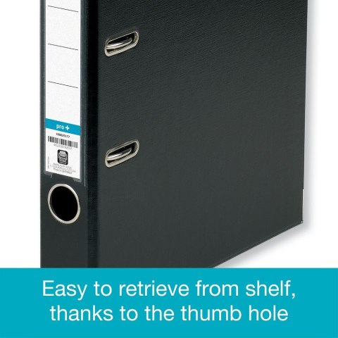 Segregator dźwigniowy 5 cm Pro+ A4 50mm czarny Elba (100202102)