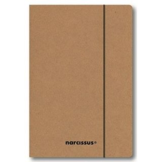 Teczka do podpisu A4 eco szara tektura Narcissus