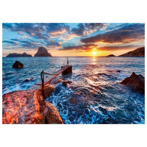 Zestaw kreatywny Diamentowa mozaika 30x40cm Zachód słońca Flamingo Line (TMR21285)