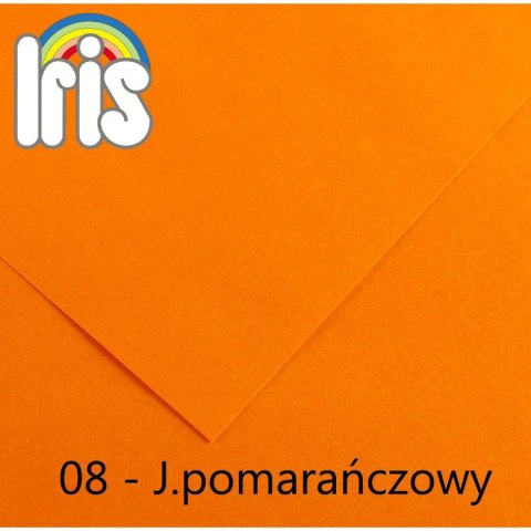 Brystol A4 pomarańczowy 185g 50k Canson (200040157)