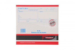 Druk samokopiujący 2/3 A4 faktura VAT 2/3 A4 brutto 100k. Stolgraf (F16)