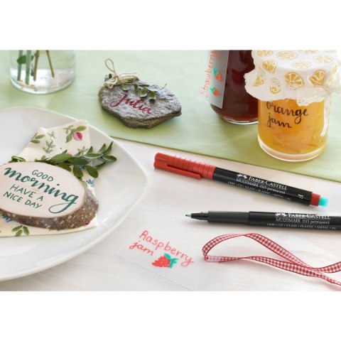 Foliopis Multimark wkład czarny 0,6mm Faber Castell (FC151399)