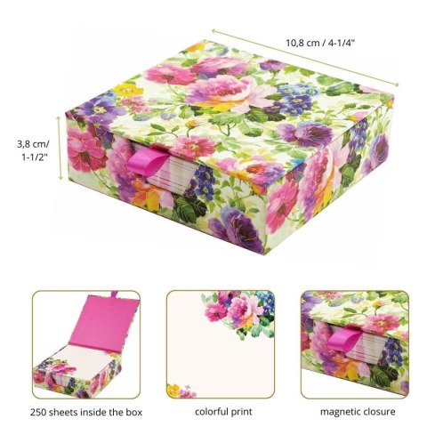 Kostka papierowa Piwonie Peter Pauper Press