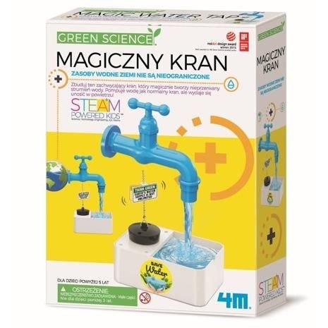 Zestaw kreatywny do składania Green Science magiczny kran 4m (4588)