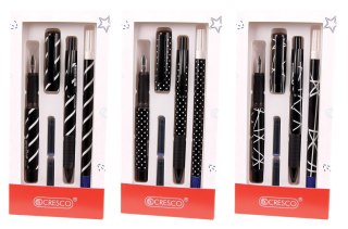 Zestaw piśmienniczy GO PEN F P+D+W+ 2 naboje Cresco (2020099-F)