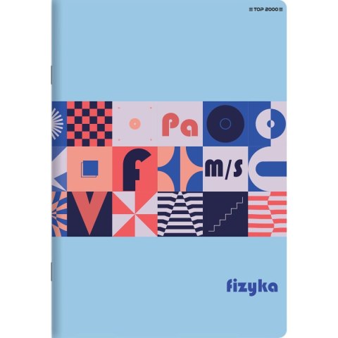 Zeszyt A5 fizyka 60k. 70g krata TOP-2000 (400169458)