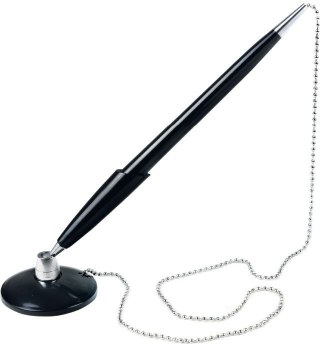 Długopis Na łańcuszku ND-2857 wkład niebieski Yanda (160-2233)