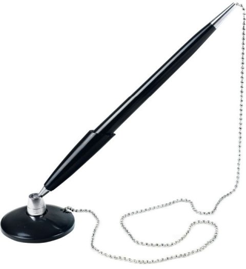 Długopis Na łańcuszku ND-2857 wkład niebieski Yanda (160-2233)