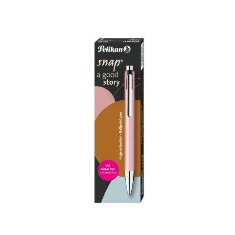 Długopis Snap K10 Metallic Rose Gold 821254 wkład niebieski Pelikan (300000424)