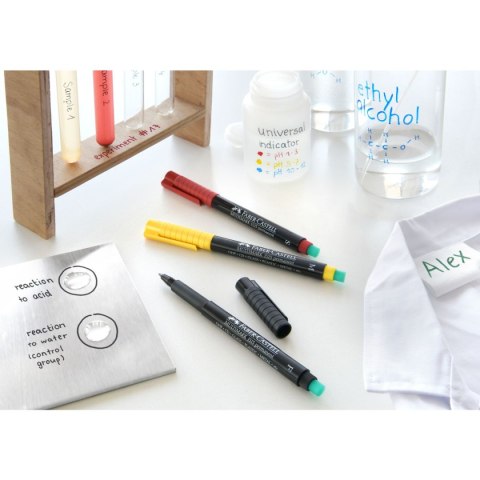 Foliopis Faber Castell Multimark czerwony (FC151321)