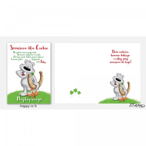 Kartka składana B6 Happy Urodzinowy dziecięcy Ev-corp (STKH-009)