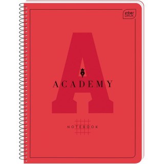 Kołozeszyt (kołonotatnik) A5+ Hybrid Academy 90g 80k. 90g krata Interdruk