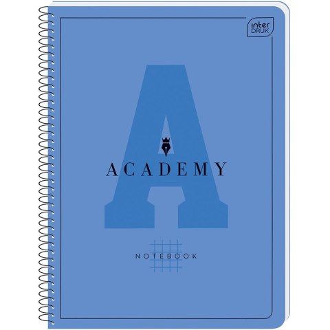Kołozeszyt (kołonotatnik) A5+ Hybrid Academy 90g 80k. 90g krata Interdruk
