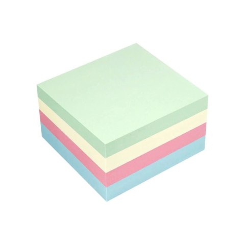 Kostka papierowa pastel mix kolorów [mm:] 75x75 Info (5820-98)