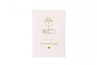 Książeczka pamiątkowa z komunii Kukartka (PMB PR-0001)