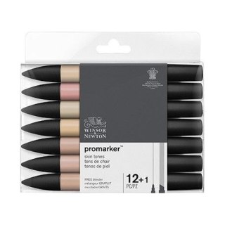 Marker specjalistyczny zestaw 12+1 skin tones Winsor (0290172)