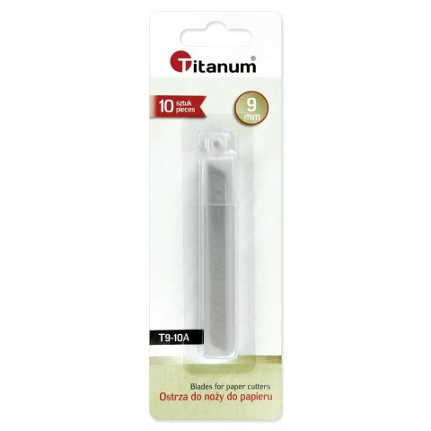 Ostrza do noży ostrza do noży 9mm Titanum (T9-10A)