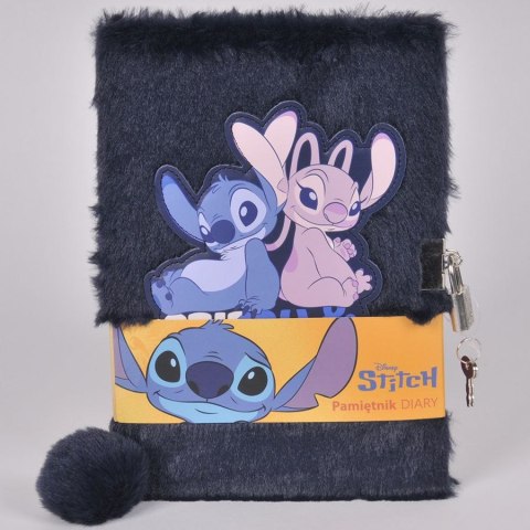 Pamiętnik A5 pluszowy Stitch Paso (DS25CC-3676)