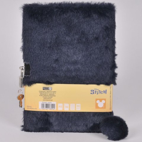 Pamiętnik A5 pluszowy Stitch Paso (DS25CC-3676)