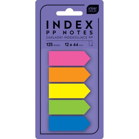 Zakładki indeksujące 125k [mm:] 120x440 Interdruk (5902277295620)