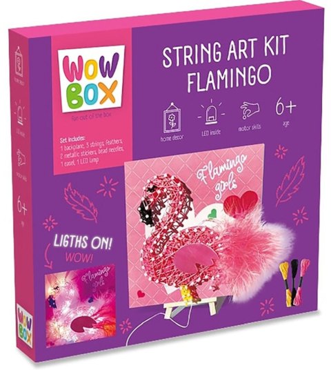 Zestaw kreatywny dla dzieci Wow Box sznurkowy Flaming Tm Toys (WOW536334)