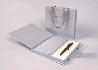 Zestaw piśmienniczy PREMIUM SYMPHONY GRAFIT DŁUG.+NOTES W ETUI PREMIUM Cresco (850012-01)