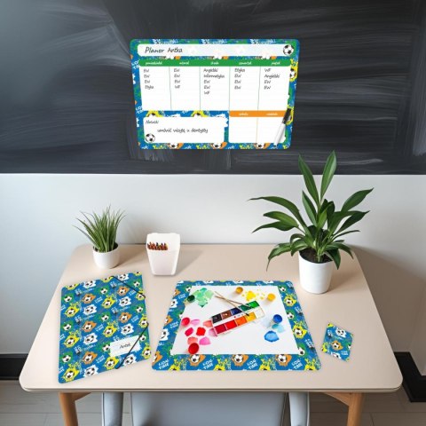 Zestaw szkolny Football 4 el. Biurfol (KPL-NADRUK-01-34)