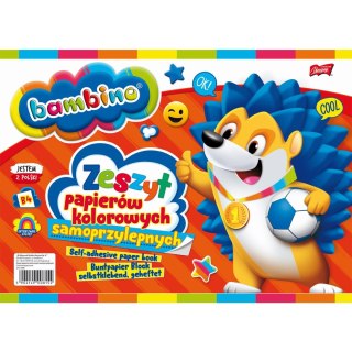 Zeszyt papierów kolorowych Bambino B4 80g 8k [mm:] 250x350 St.Majewski