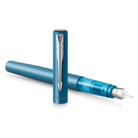 Ekskluzywne pióro tłoczkowe VECTOR XL Teal M Parker (2159746)