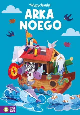 Książeczka edukacyjna Wypychanki. Pojazdy Zielona Sowa