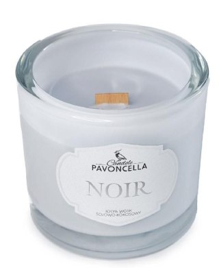 Świeczka ozdobna Classico Noir biała 170g Pavoncella (5905711530523)