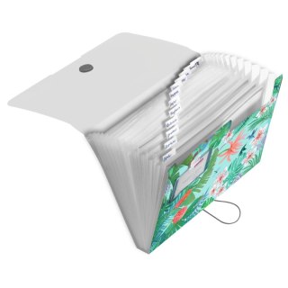 Teczka z przegródkami Ladylike Jungle 50044016 A4 kolor: mix 12 przegródek Herlitz (300001530)