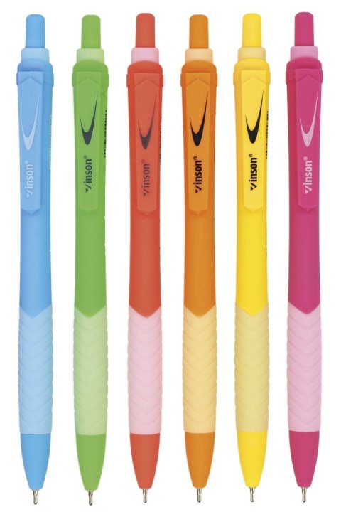 Długopis olejowy Fashion wkład niebieski 0,7mm Vinson (C4)