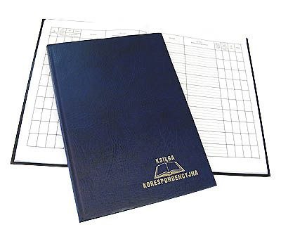 Dziennik korespondencyjny A4 KSIĘGA KORESPONDENCYJNA 96k. Warta (229-009)