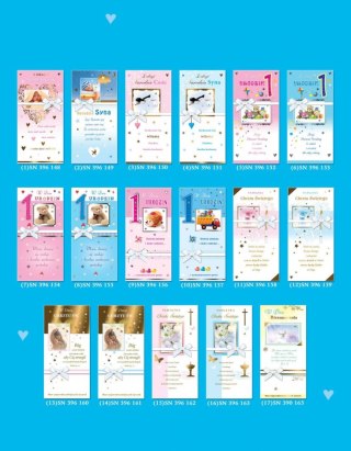 Kartka składana DL SatyNova SN / SNV [mm:] 230x122 Artis collage