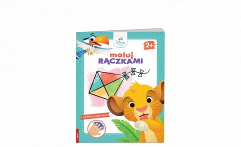 Książka dla dzieci DISNEY MALUCH. MALUJ RĄCZKAMI Ameet (MWR 9206)