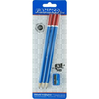 Ołówek z temperówką Flamingo