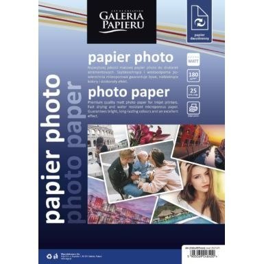 Papier foto A4 photo matt 180g Galeria Papieru (262525)