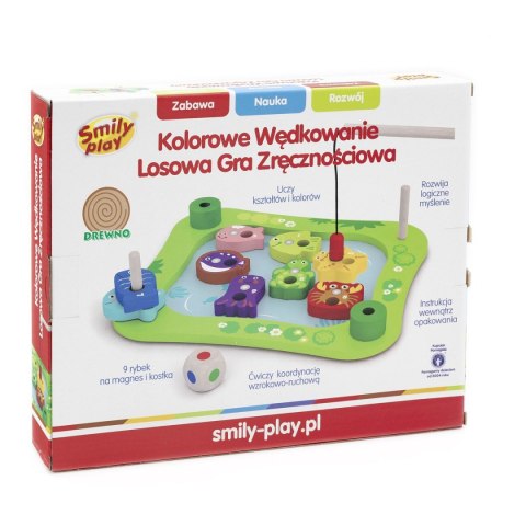 Zabawka edukacyjna kolorowe wędkowanie Smily Play (AC7685 AN01)