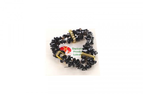 Bransoletka bransoletka onyks sieczka 5x8mm Mol