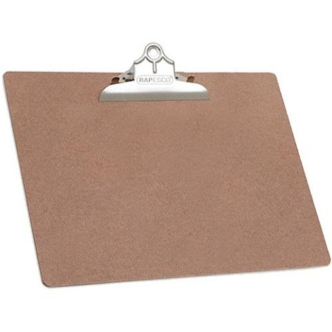 Deska z klipem (podkład do pisania) A3 BRĄZOWA brązowy Rapesco