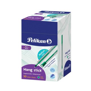 Długopis Hang Stick K86 wkład zielony 1,0mm Pelikan (400197417)