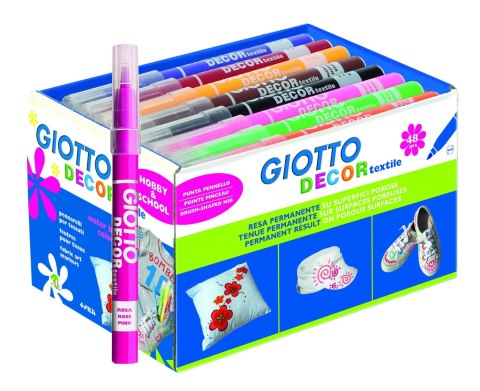 Marker specjalistyczny wkład czarne 4,0mm okrągła końcówka Giotto (495436)