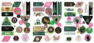 Naklejka na zeszyt WICKED Beniamin