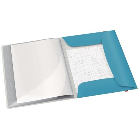 Teczka ofertowa Cosy A4 kolor: niebieska 1 kieszeni Leitz (46700061)