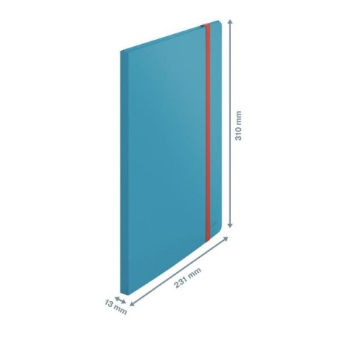 Teczka ofertowa Cosy A4 kolor: niebieska 1 kieszeni Leitz (46700061)