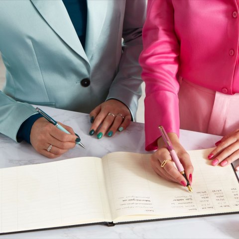 Ekskluzywne pióro wieczne Hepisphera PINK GT Waterman (2179896)