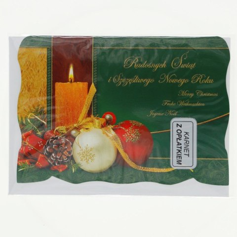 Kartka składana B6 opłatek bn Panorama (B6)