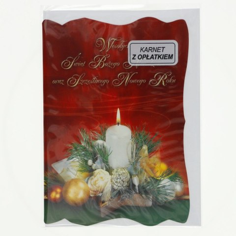 Kartka składana B6 opłatek bn Panorama (B6)